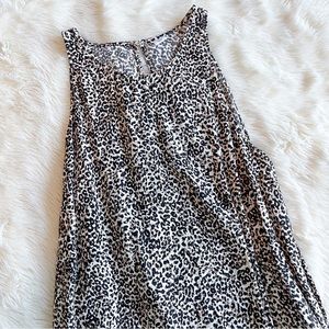 Leopard Cheetah Print Tank Top